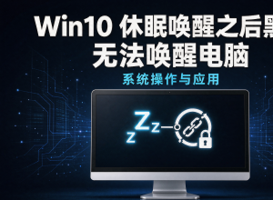 Win10休眠唤醒之后黑屏无法唤醒电脑