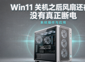 Win11关机之后风扇还在转没有真正断电