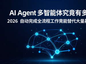 AI Agent 多智能体究竟有多强？2026 自动完成全流程工作竟能替代大量基础岗位