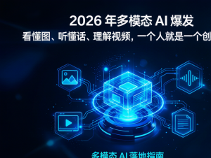 2026 多模态大模型落地现状：文生长视频、数字人直播竟大规模商用