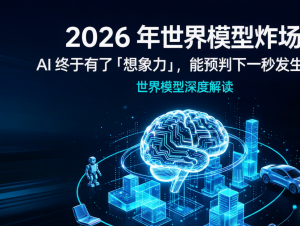 世界模型为什么是通用 AI 基石？2026 技术突破点一次讲透