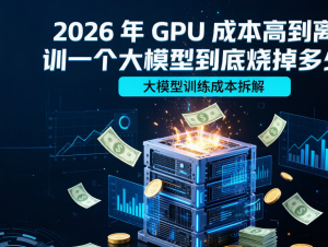 AI 服务器 GPU 算力成本拆解：为什么大型模型训练电费是巨额开销