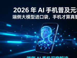 2026 AI 手机底层系统变革：不再只加 APP，原生智能体究竟强在哪