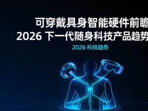可穿戴具身智能硬件前瞻：2026 下一代随身科技产品趋势预测