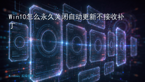 Win10怎么永久关闭自动更新不接收补丁