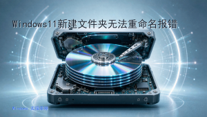 Windows11新建文件夹无法重命名报错